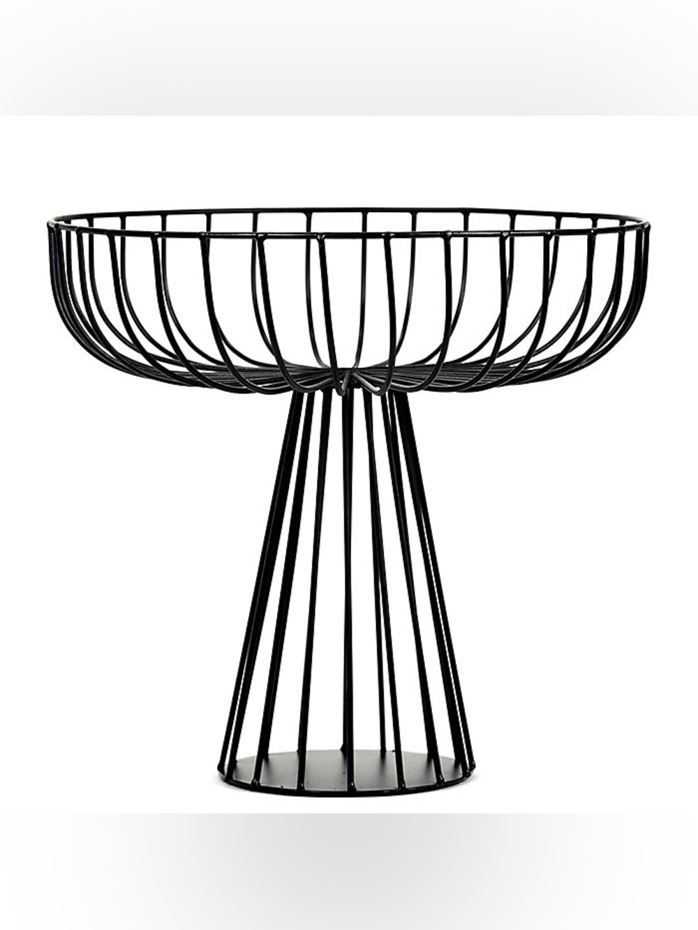 Serax Catu Black Metal Wire Basket